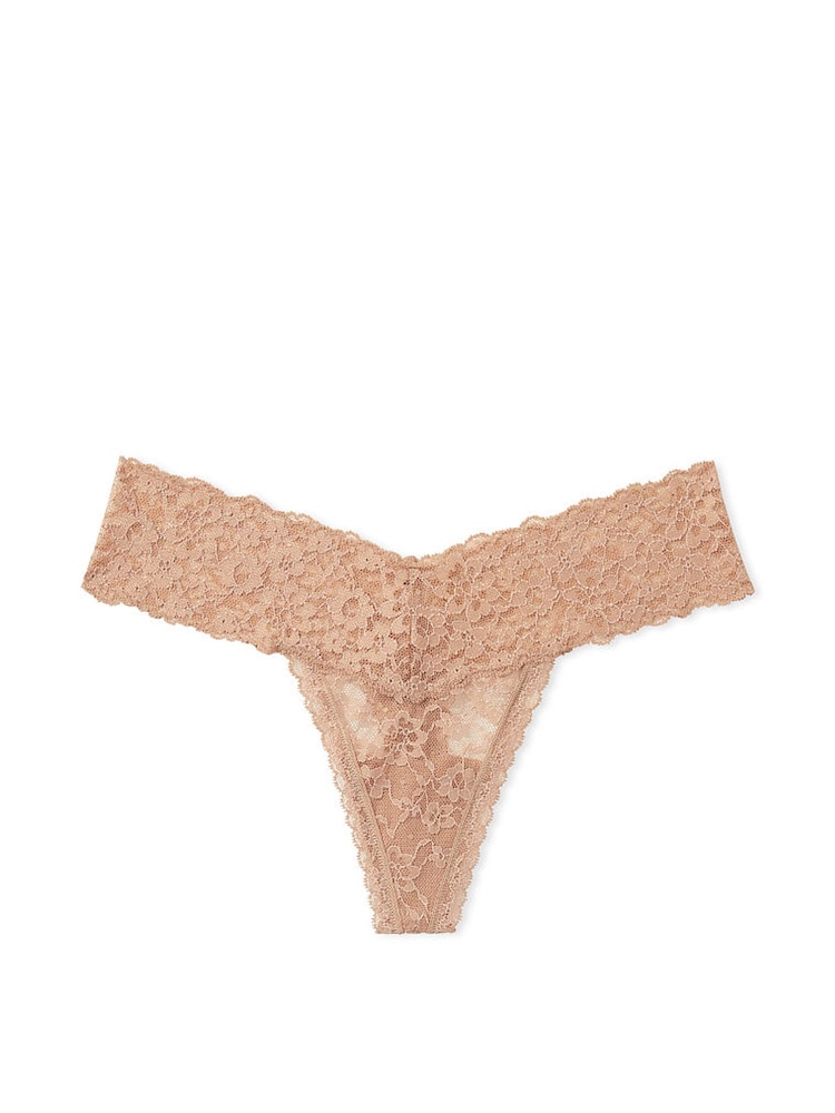 Victoria's Secret Sweet Praline Nude Thong Knickers - Image 3 of 3