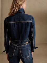 Banana Republic Blue Roper Jean Denim Jacket - Image 3 of 7