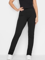 Long Tall Sally Black Slim Leg Yoga Pant - Image 1 of 2