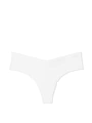Victoria's Secret PINK Optic White No Show Thong Knickers - Image 3 of 3