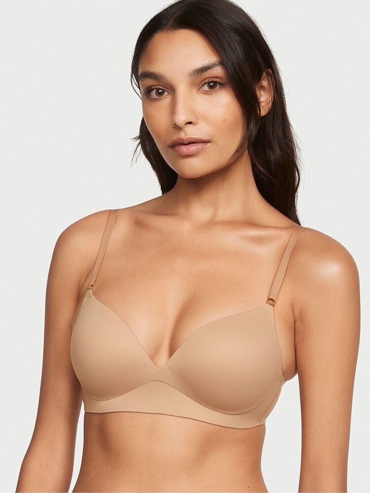 Victoria's Secret Praline Nude Smooth Non Wired Push Up Bra - Image 1 of 3