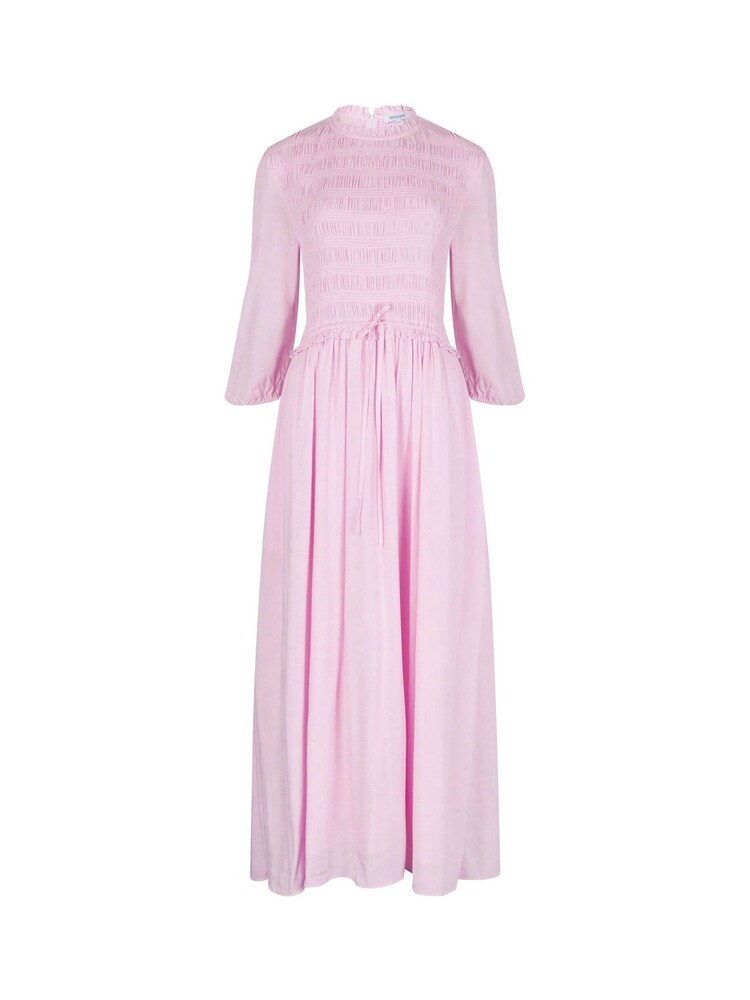 Great Plains Pink Bali Viscose Midi Dress - Image 4 of 4 Great Plains Pink Bali Viscose Midi Dress - Image 4 of 4