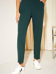Friends Like These Forrest Green Tailored Ankle Grazer Trousers - Image 1 of 4