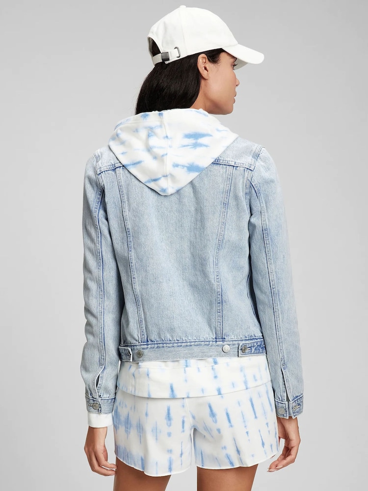 Azul claro - Chaqueta de denim con icono de Gap - Imagen 2 de 5