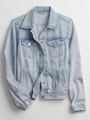 Azul claro - Chaqueta de denim con icono de Gap - Imagen 4 de 5