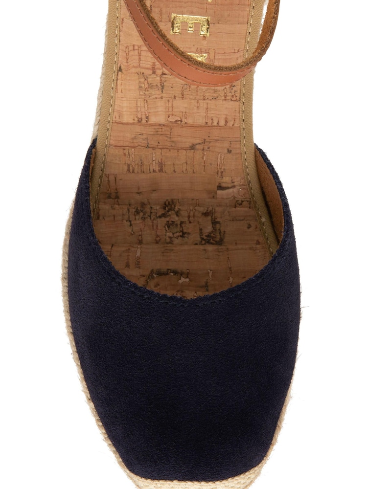 Ravel Espadrilles aus Veloursleder mit Keilabsatz - Bild 4 von 4