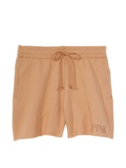 Victoria's Secret PINK Golden Nude Everyday Fleece Sweat Short - Image 4 of 4