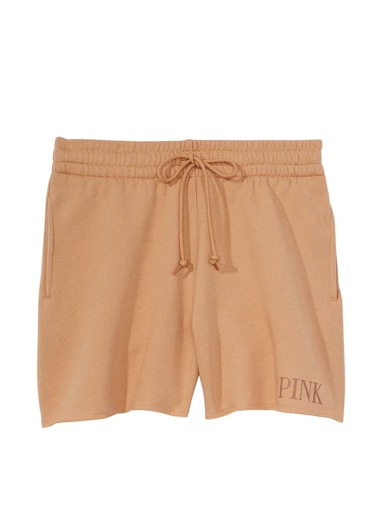 Victoria's Secret PINK Golden Nude Everyday Fleece Sweat Short - Image 4 of 4 Victoria's Secret PINK Golden Nude Everyday Fleece Sweat Short - Image 4 of 4