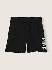 Victoria's Secret PINK Pure Black Everyday Fleece Sweat Short - Image 4 of 4