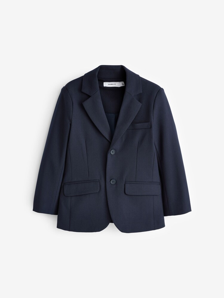 Name It Navy Blue Fitted Blazer - Image 2 of 5