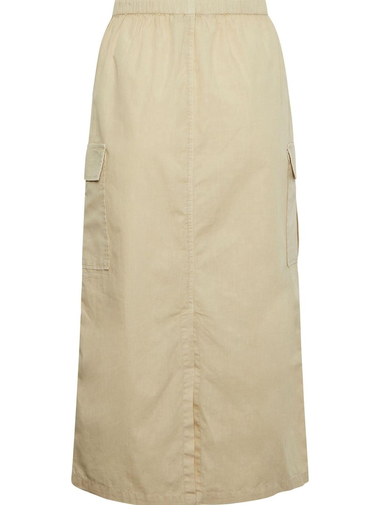 PixieGirl Petite Sand Parachute Maxi Skirt - Image 5 of 5