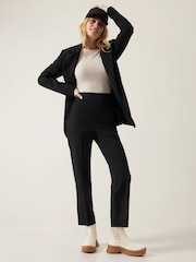 Schwarz - Athleta Endless Taper-Hose mit mittelhohem Bund - Bild 4 von 6