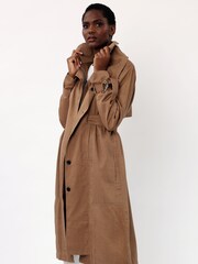 Religion Neutral Layered Waterfall Lightweight Jacket With Funnel Neck - Image 3 of 5