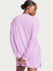 Victoria's Secret Silky Lilac Purple Waffle Nightie - Image 2 of 3