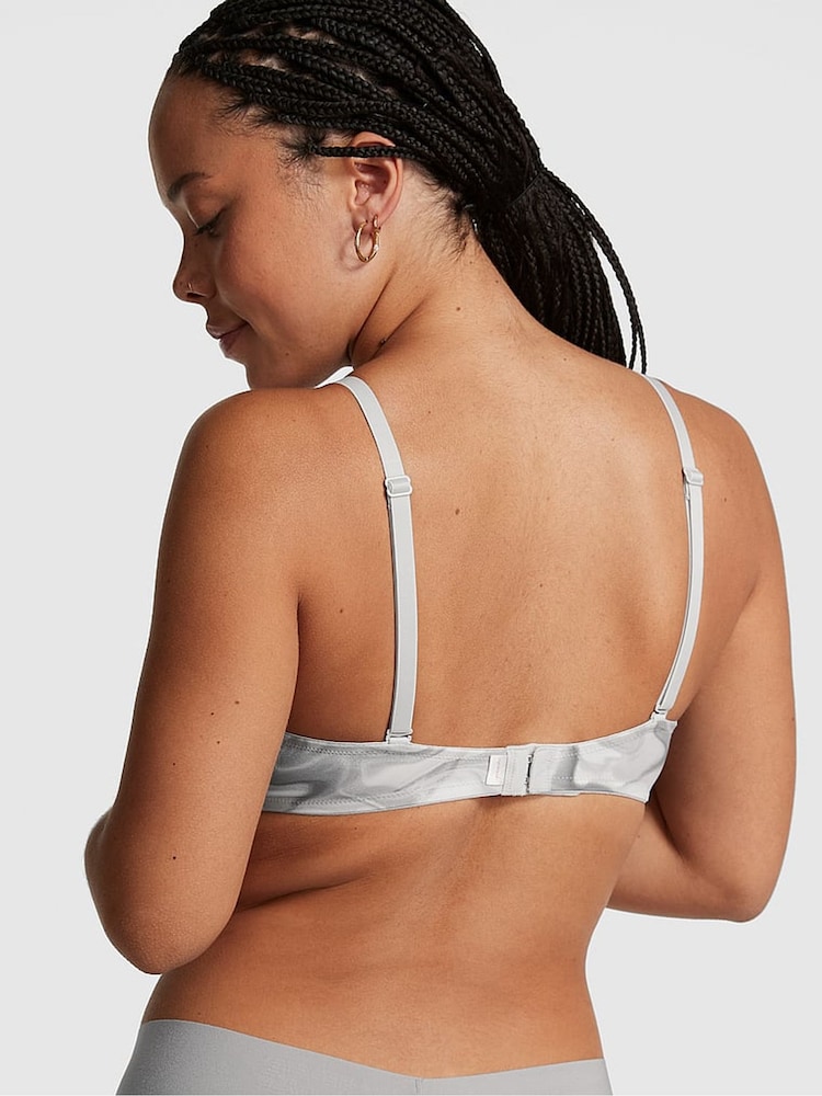 Victoria's Secret PINK Grey Blur Lightly Lined Bra - Image 2 of 3