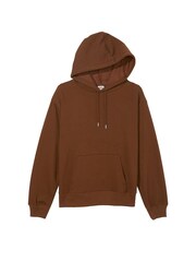 Victoria's Secret PINK Chocolate Kiss Brown Candy Cane Oversized Premium Fleece Oversized Hoodie - Image 3 of 3