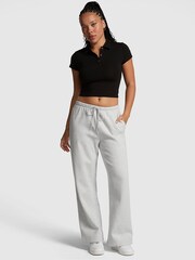 Victoria's Secret PINK Heather Stone Grey Cargo Jogger - Image 1 of 1