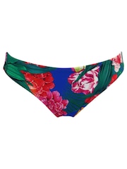 Pour Moi Blue Brief Antigua Bikini Brief - Image 4 of 5