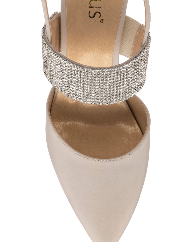 Lotus Footwear Nude Slingback Court Shoes - Image 4 of 4 Lotus Footwear Nude Slingback Court Shoes - Image 4 of 4
