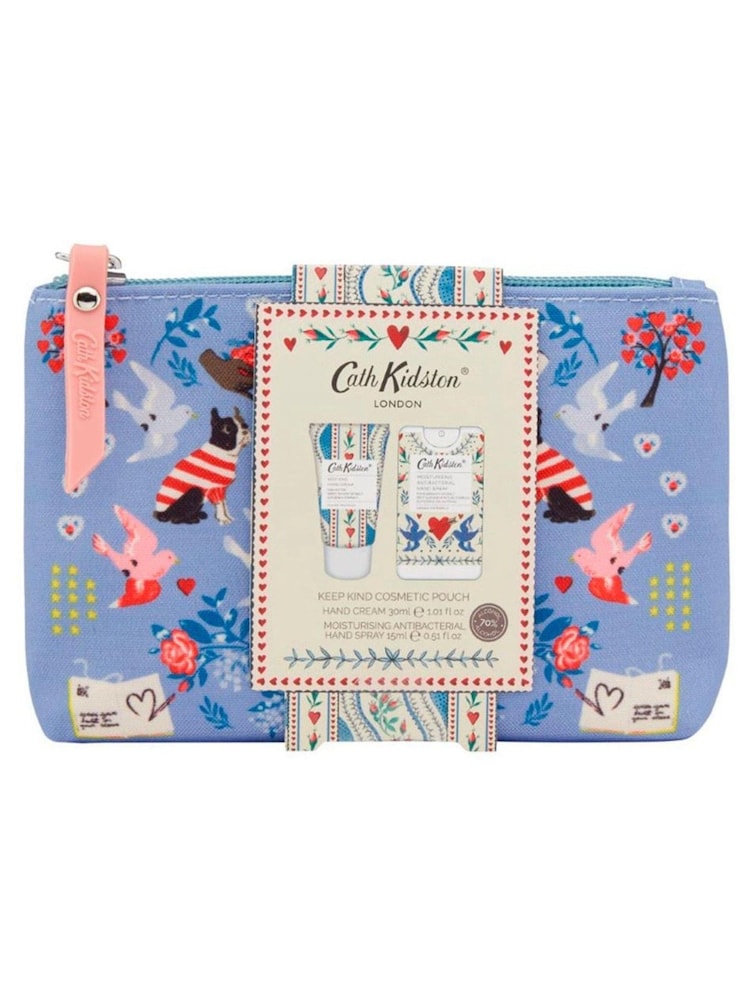 Cath Kidston Keep Kind Cosmetic Pouch - Image 1 of 5 Cath Kidston Keep Kind Cosmetic Pouch - Image 1 of 5