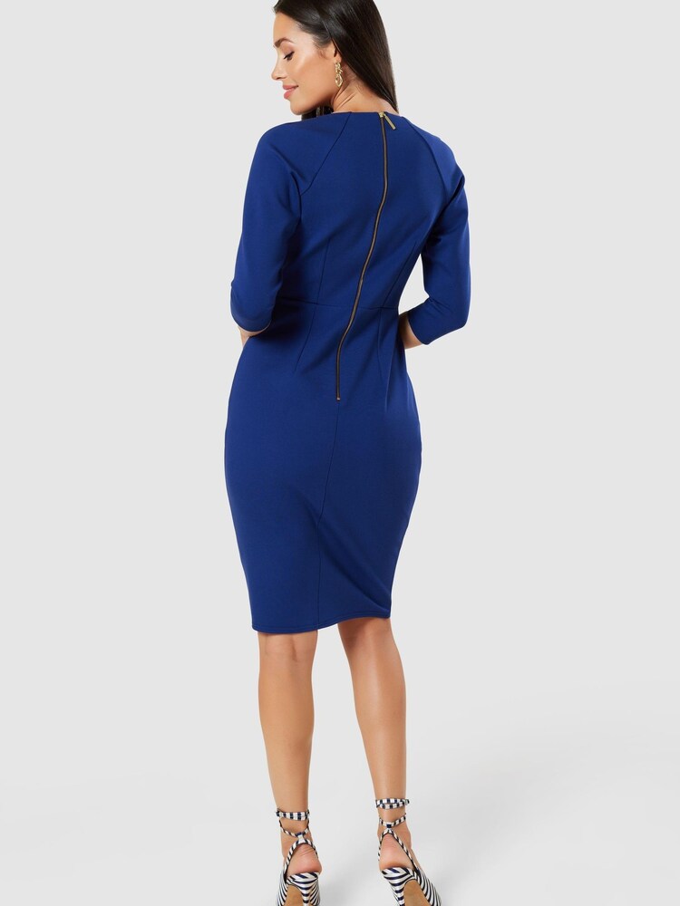 Closet Blue 3/4 Sleeve Dress - Image 5 of 5