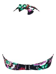 Pour Moi Black Non Padded Sunshine Bikini Top - Image 5 of 5