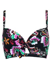 Pour Moi Black Padded Sunshine Bikini Top - Image 4 of 5
