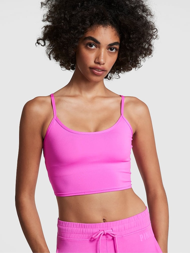 Victoria's Secret PINK Pink Berry Lightly Lined Sports Bra - Image 1 of 3