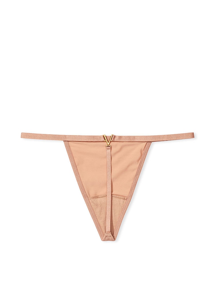 Victoria's Secret Sweet Praline Nude G String Knickers - Image 4 of 4