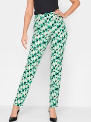 Long Tall Sally Green Slim Leg Trouser - Image 1 of 4