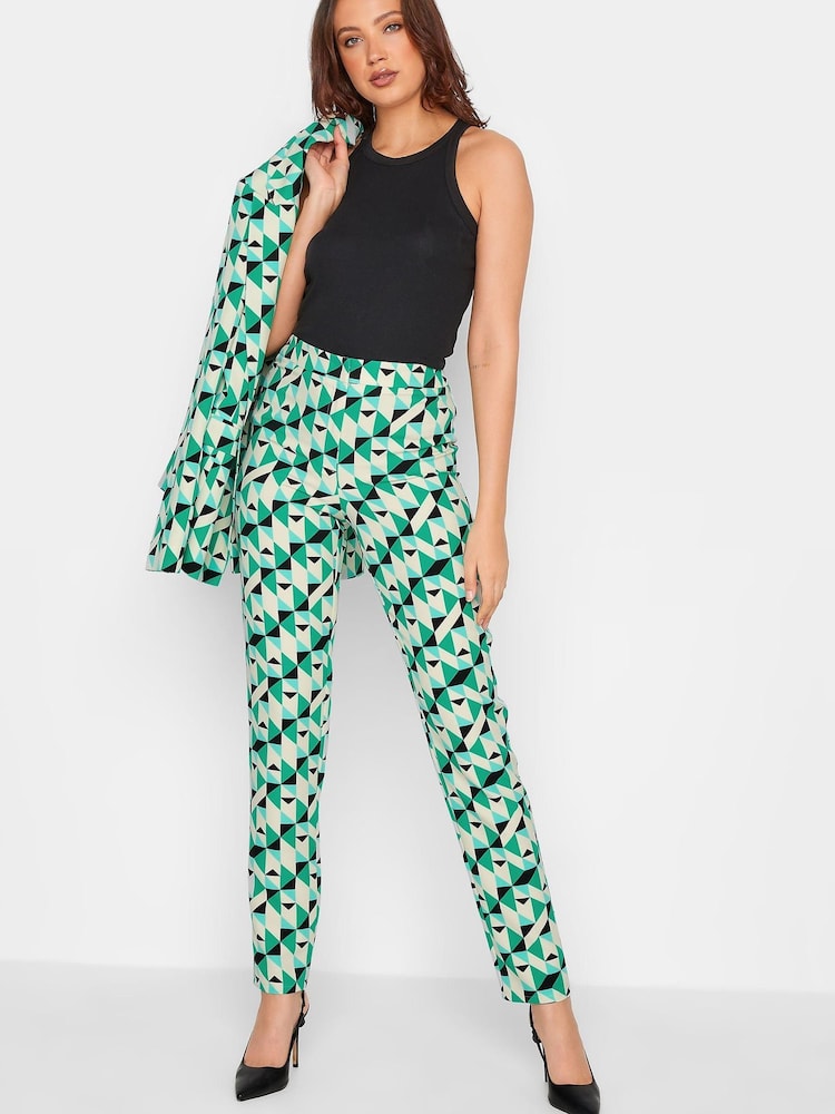 Long Tall Sally Green Slim Leg Trouser - Image 2 of 4