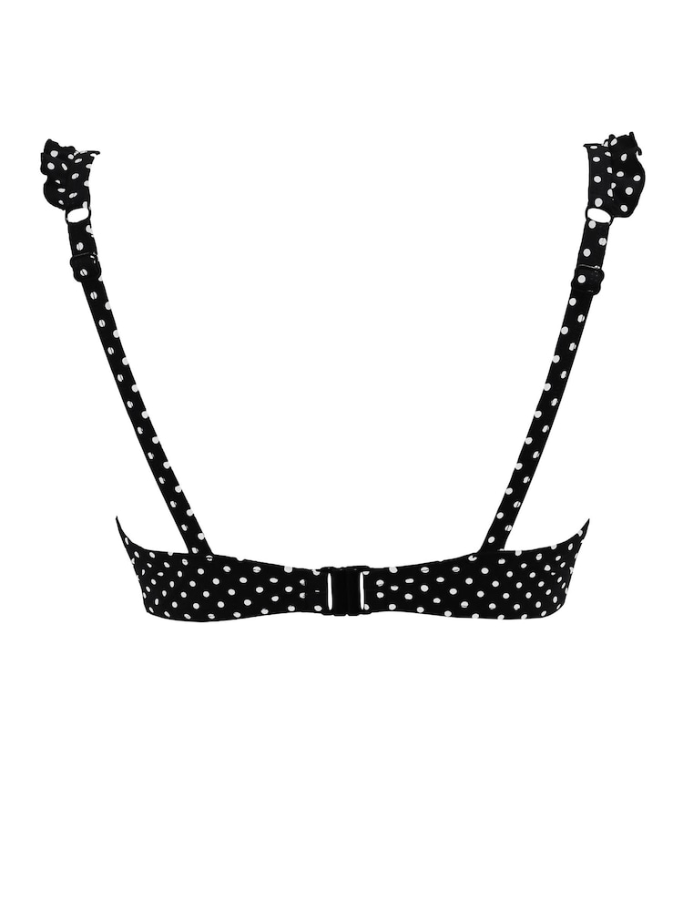 Schwarz und Weiß - Pour Moi Sicily Bikinioberteil - Bild 5 von 5