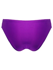 Pour Moi Purple Samoa Ring Detail Bikini Bottom - Image 5 of 5