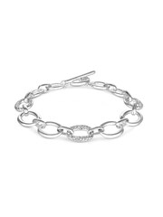 Mood Gold Crystal Fine Chain Bracelet - Image 1 of 2