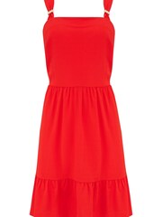 Czerwony - Pour Moi Lena Pique Jersey Tiered Short Dress - Image 4 of 5