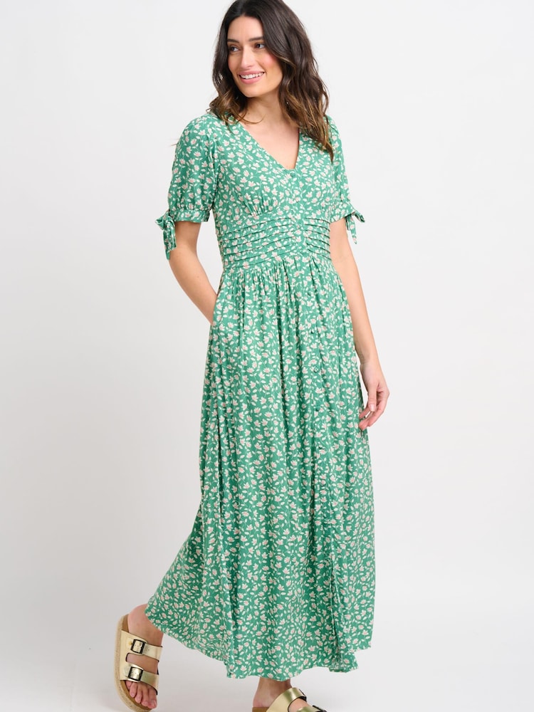 Brakeburn Spring Garden Maxikleid mit Biesen - Bild 2 von 5