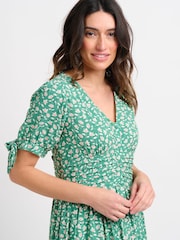 Brakeburn Spring Garden Maxikleid mit Biesen - Bild 5 von 5