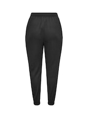Schwarz - Yours Curve Jersey-Jogginghose mit Knittereffekt - Bild 5 von 5