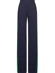 Long Tall Sally Blue Stripe Wide Leg Trousers - Image 3 of 4