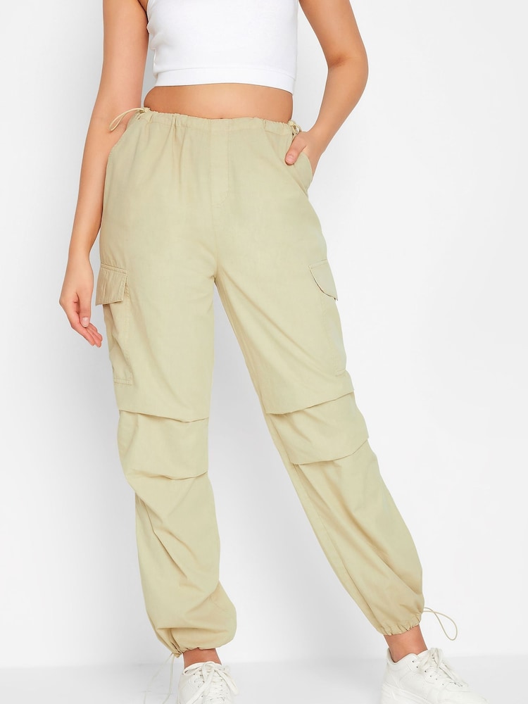 Long Tall Sally Camel Parachute Cargo Trouser - Image 1 of 5