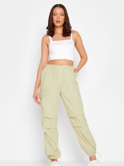 Long Tall Sally Camel Parachute Cargo Trouser - Image 2 of 5