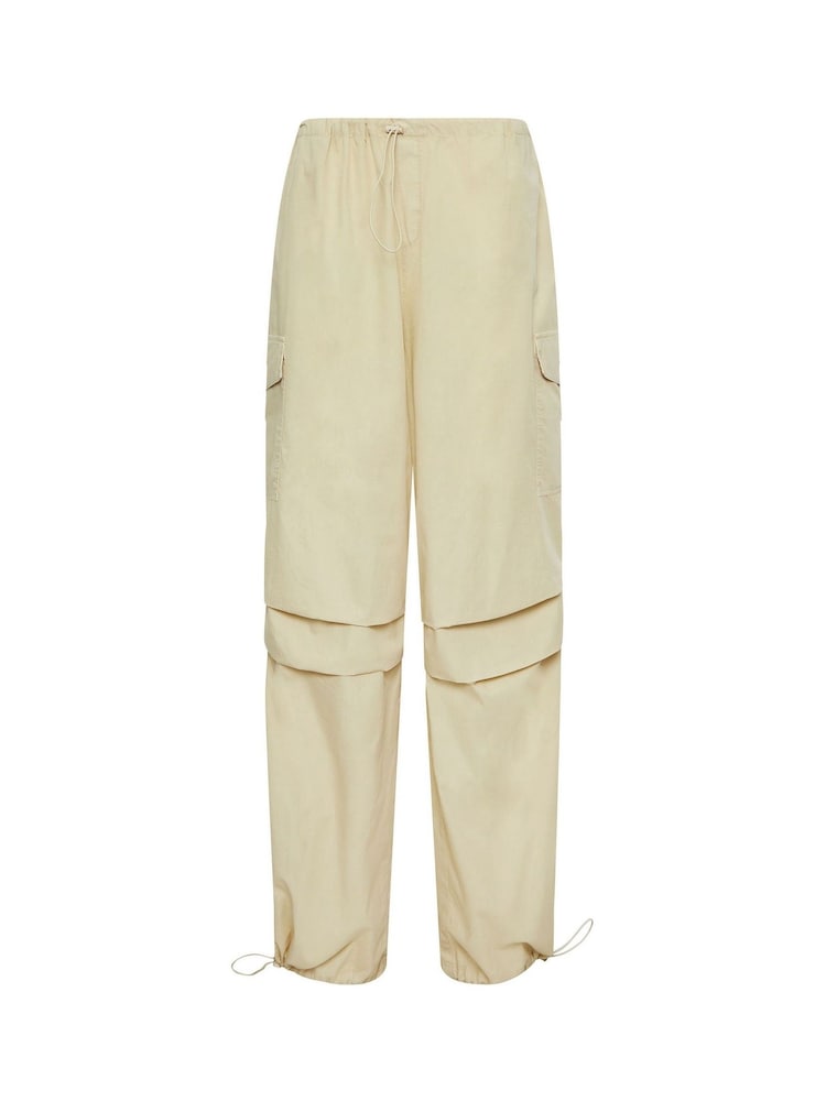 Long Tall Sally Camel Parachute Cargo Trouser - Image 4 of 5