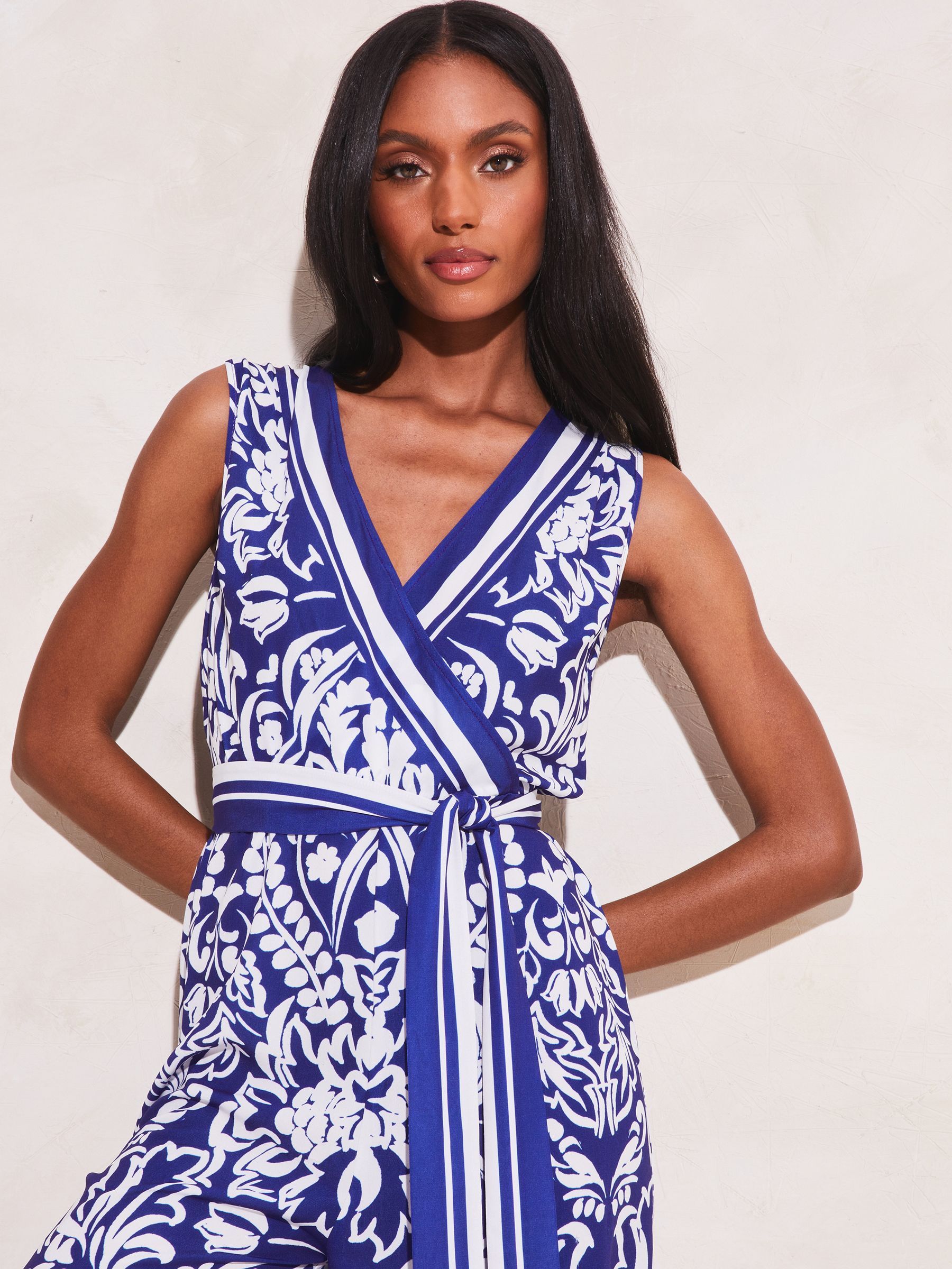 Lipsy wrap culotte jumpsuit on sale
