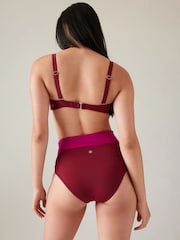 Athleta Red Alicia Keys Daybreak Bandeau Bikini Top - Image 2 of 4