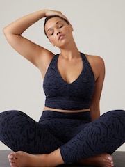 Athleta Navy Blue D-DD Cup Transcend Plunge Bra - Image 4 of 5