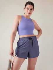 Athleta Purple A-C Cup Conscious Crop Low Impact Sports Bra - Image 1 of 4