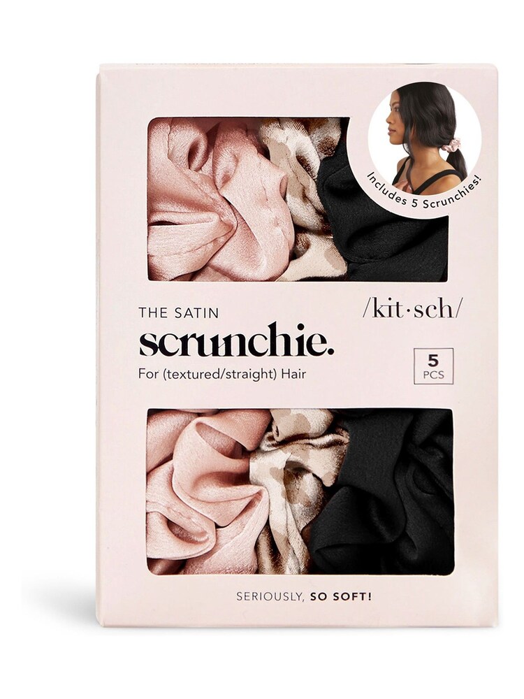 Kitsch Satin Sleep Scrunchies - Image 3 of 3