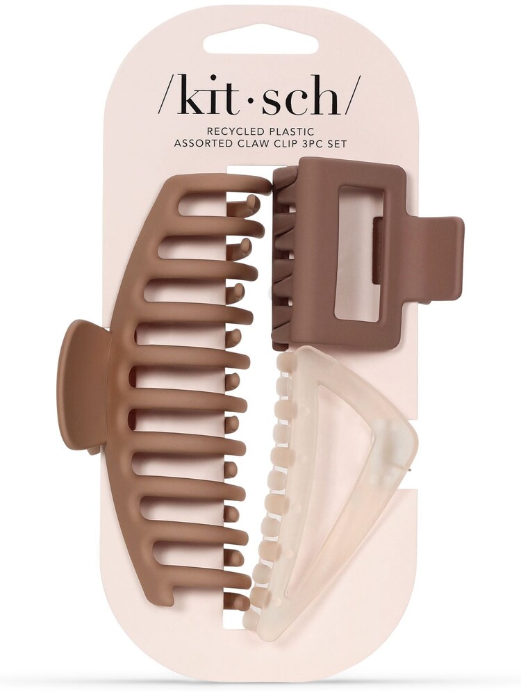 Kitsch Assorted Claw Clips 3pc Set - Image 1 of 3