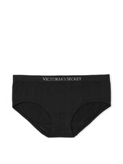 Victoria's Secret Black Smooth Seamless Hipster Knickers - Image 3 of 3