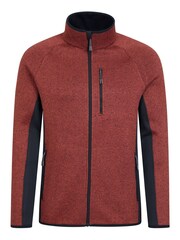 Mountain Warehouse Red Treston Full-Zip Fleece Jacket - Mens - Image 1 of 5